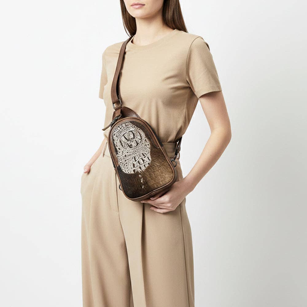 ADBG1538 Sling Genuine Western Leather Women Bag