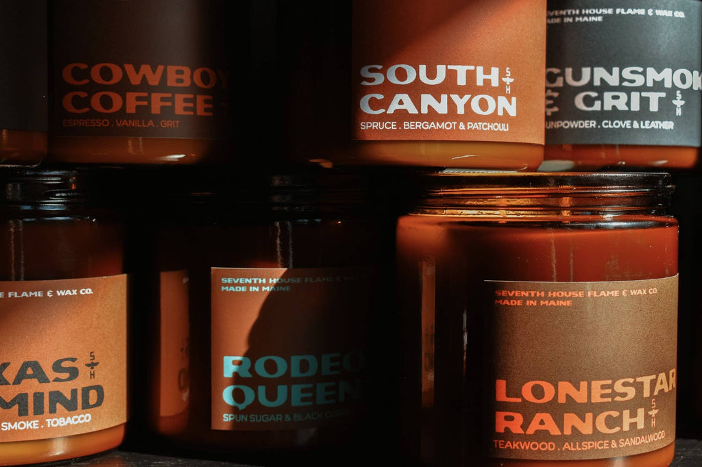GUNSMOKE & GRIT - Gunpowder & Clove Candle
