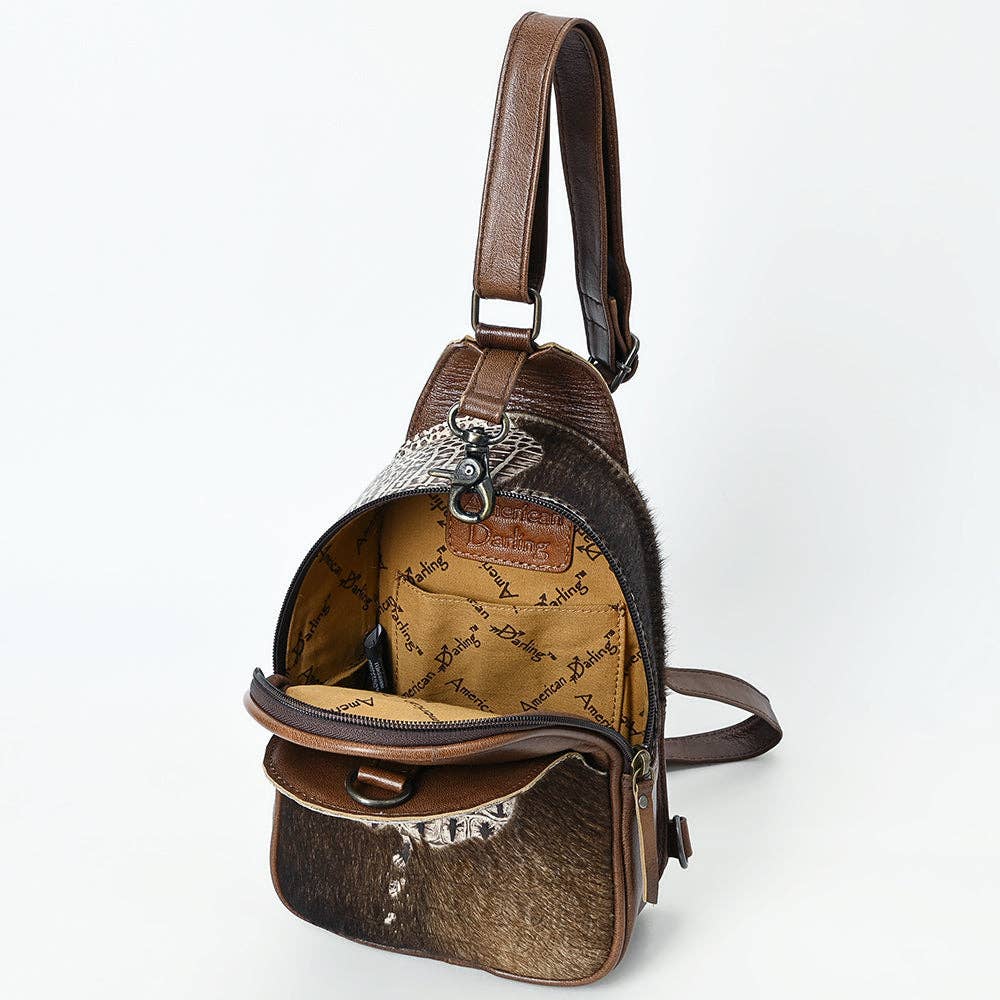 ADBG1538 Sling Genuine Western Leather Women Bag