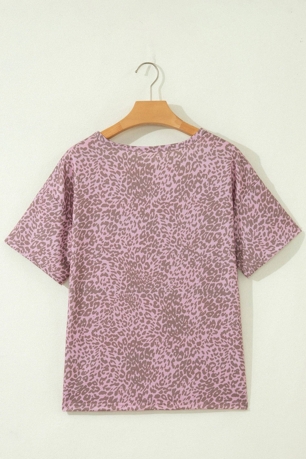 Leopard Star Patch Studded Oversized Western Graphic Tee