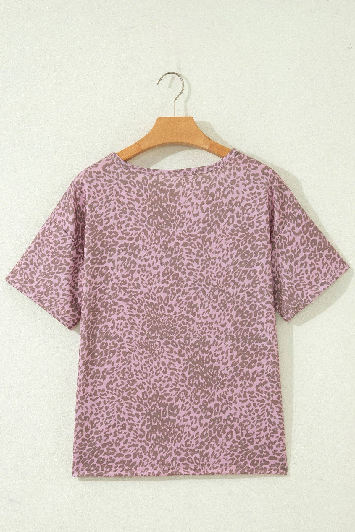 Leopard Star Patch Studded Oversized Western Graphic Tee