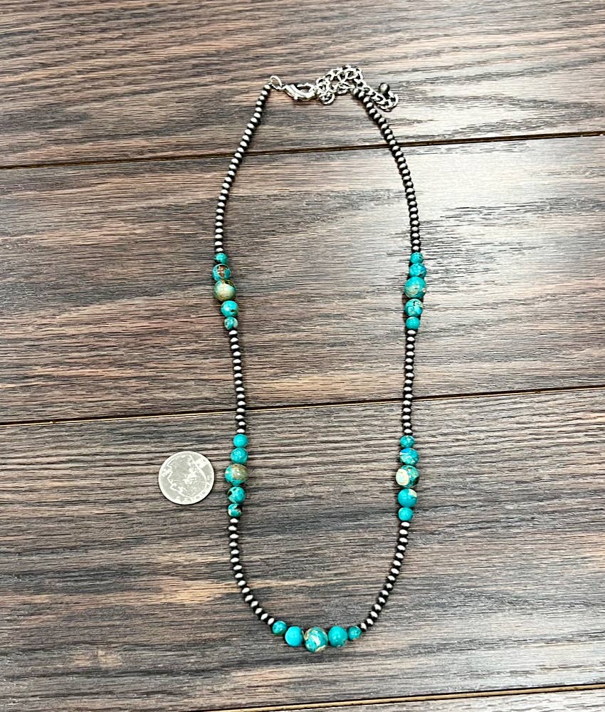 739573, 22" Western Gemstone Necklace