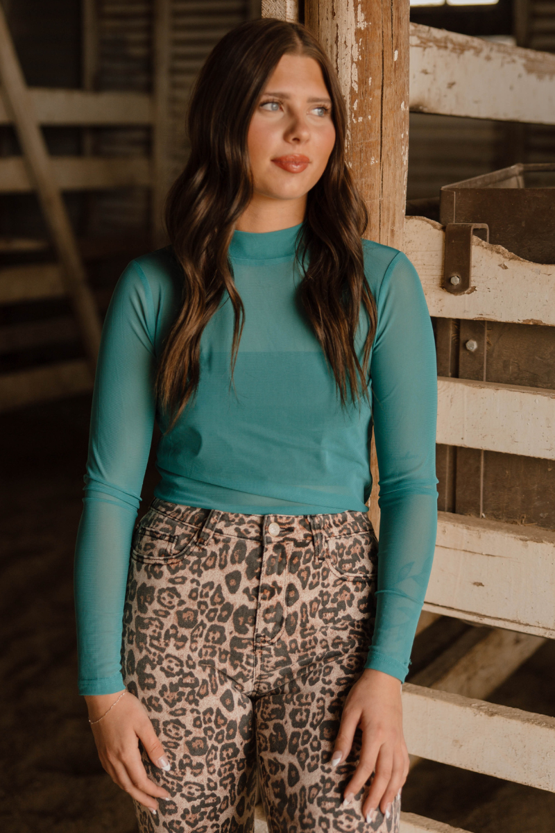 Meshed Out Turquoise