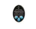 WESTERN BOOT STITCH CUFF RING