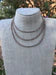 Handcrafted Copper 3mm Saucer Beaded Necklace