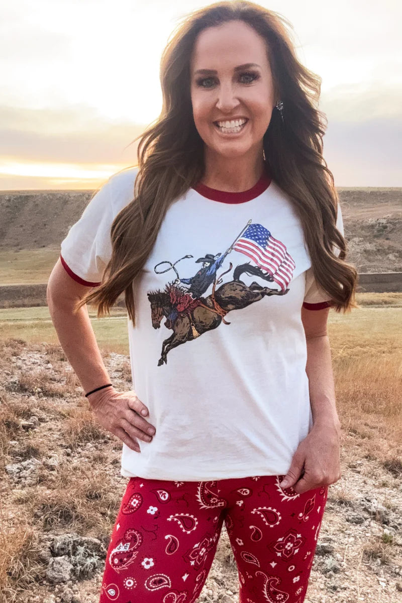 Sterling Creek Dust and Glory Ringer Tee
