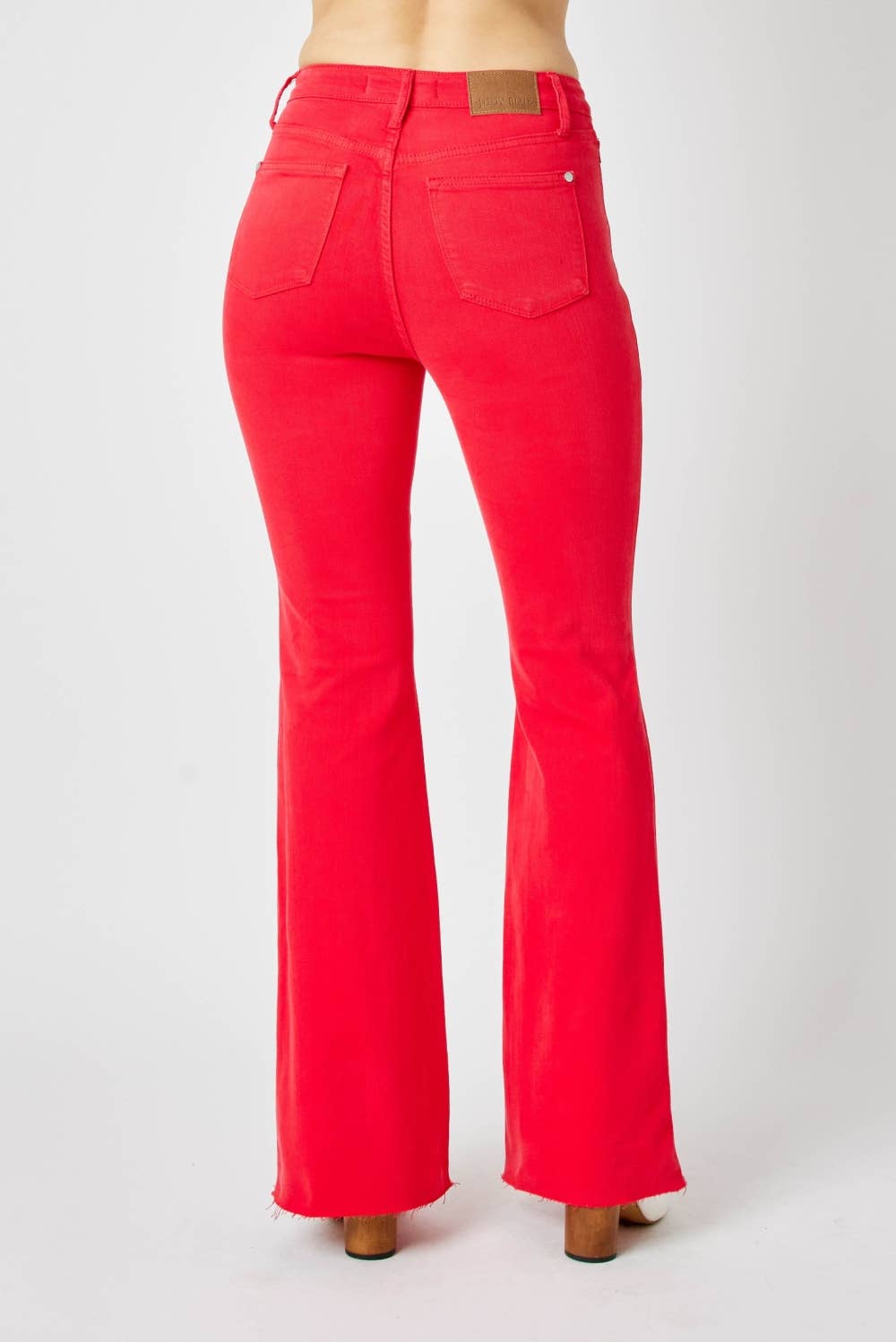 HW Tummy Control Garment Dyed Flare