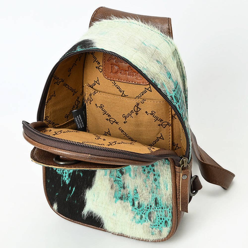 ADBG1538 Sling Genuine Western Leather Women Bag