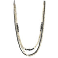 Three Strand Colored Multi Stone Beads Navajo Western Necklace