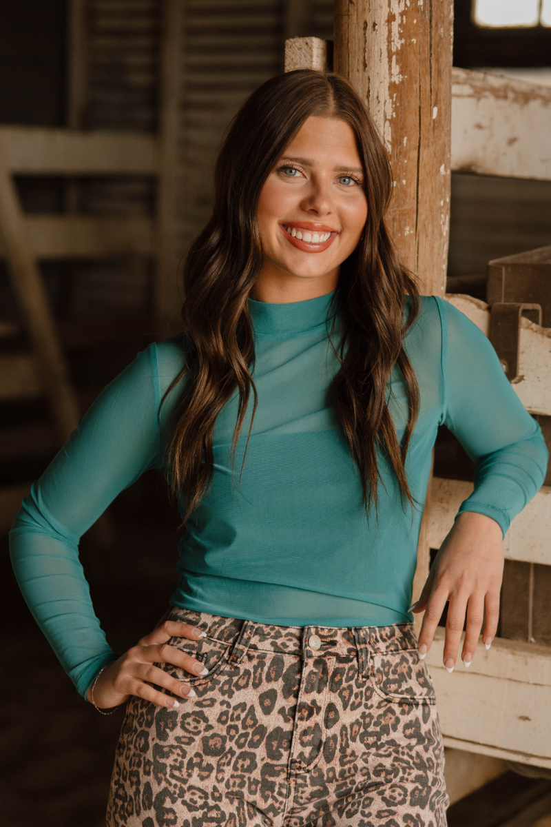 Meshed Out Turquoise