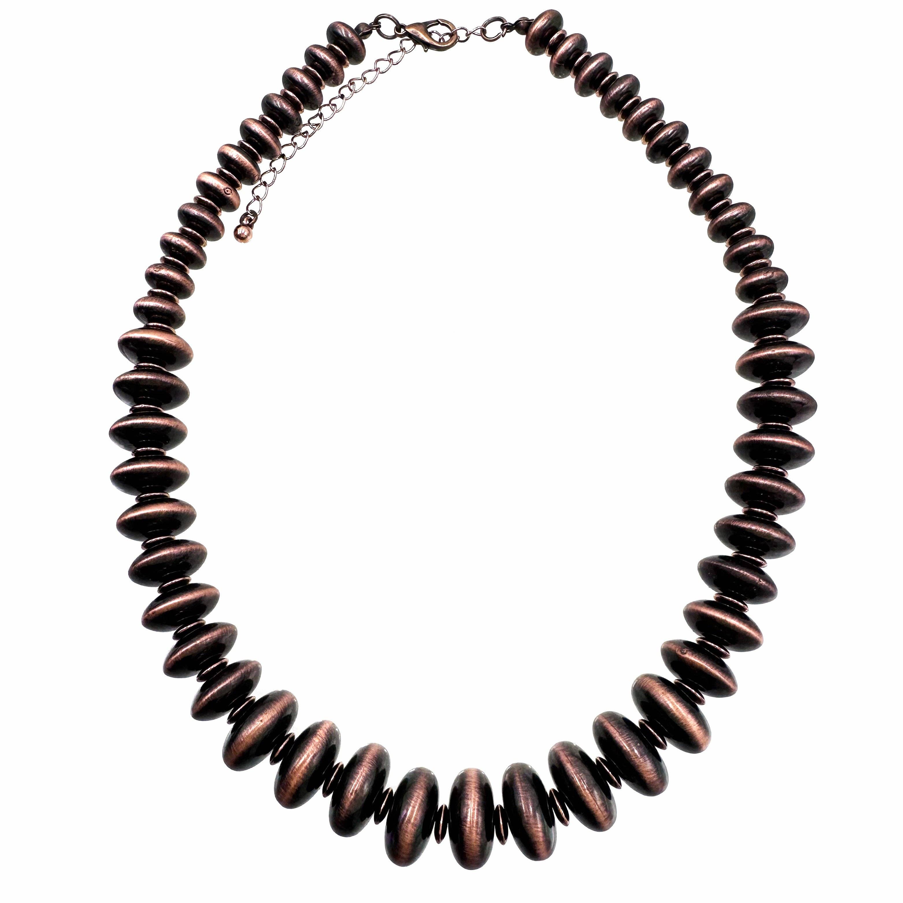 Navajo Flat Bead Necklace