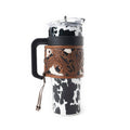 Wide Wyoming Tumbler In Black and White