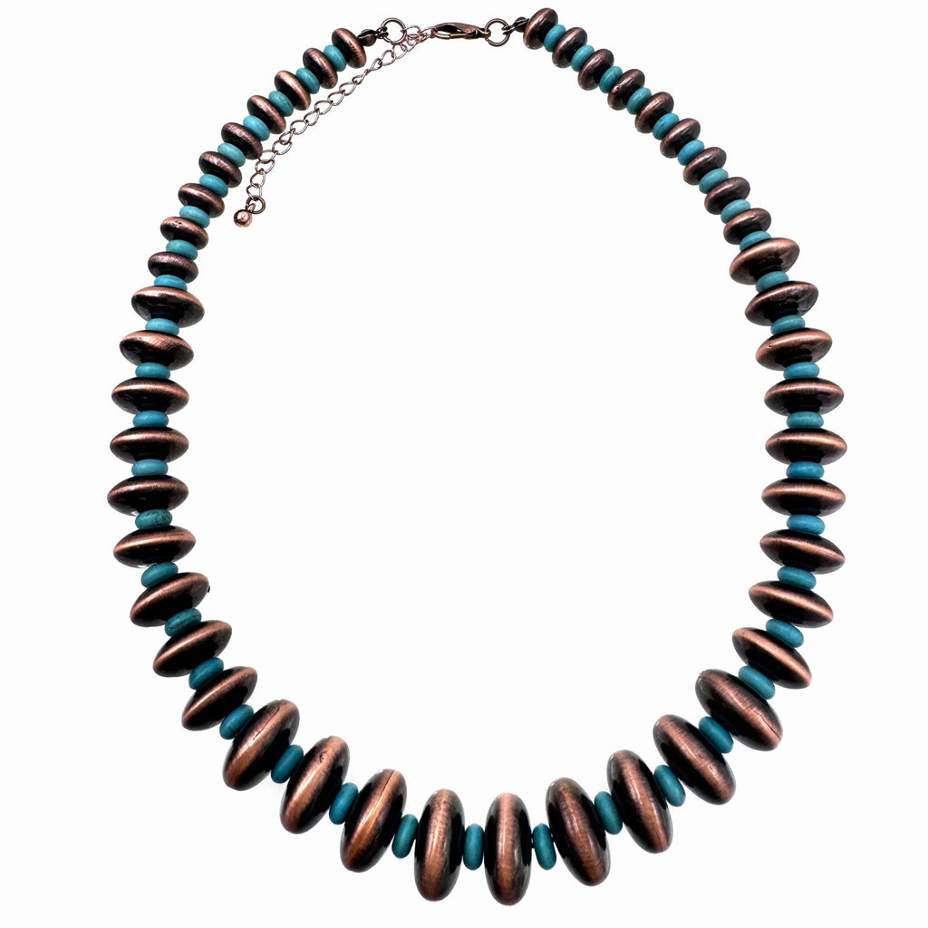 Navajo Flat Bead Necklace