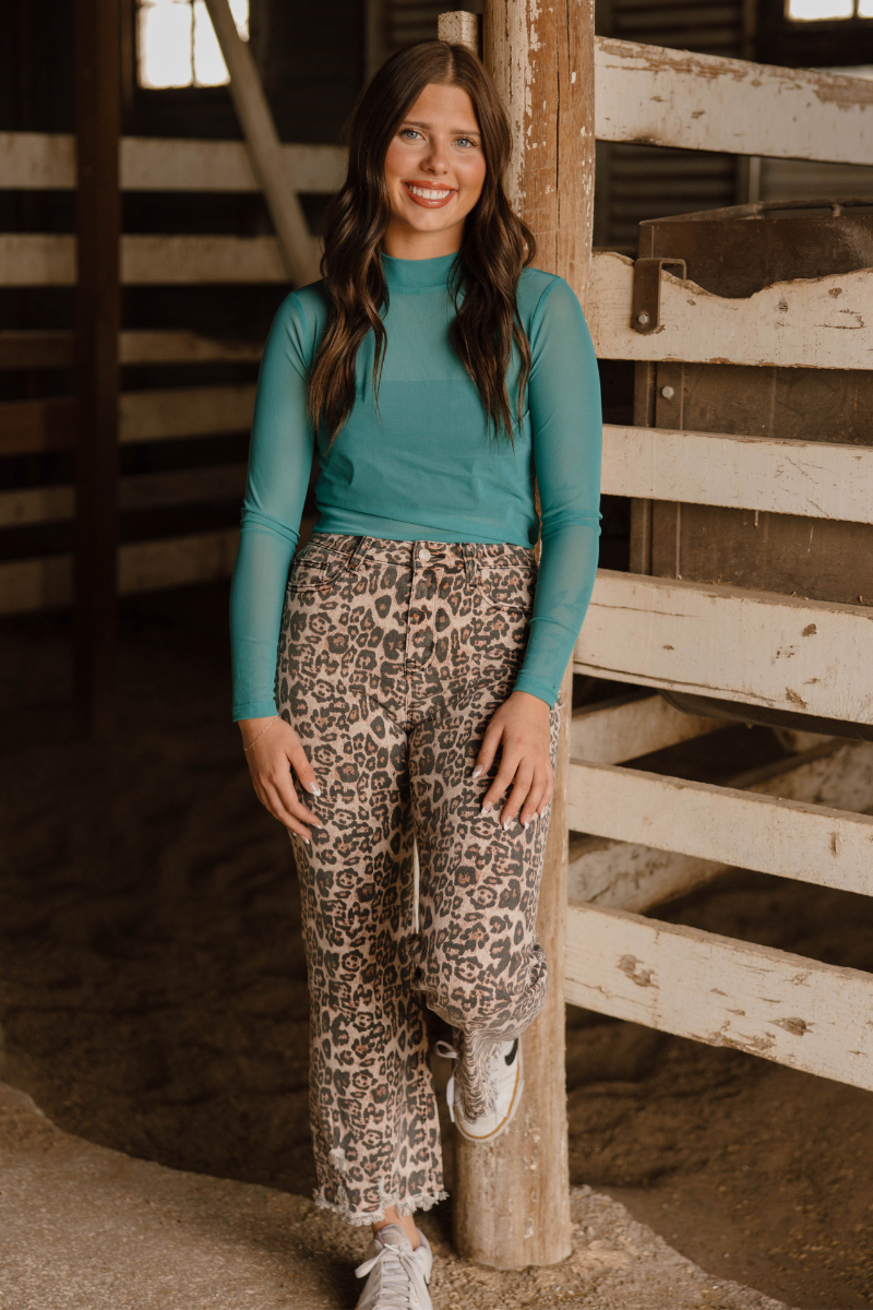 Meshed Out Turquoise