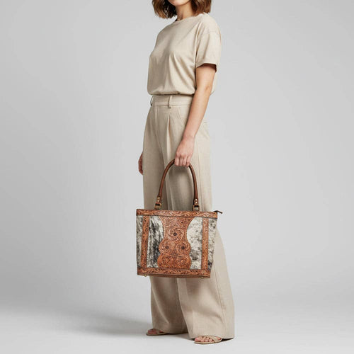 ADBGA339 Tote Genuine Western Leather Women Bag