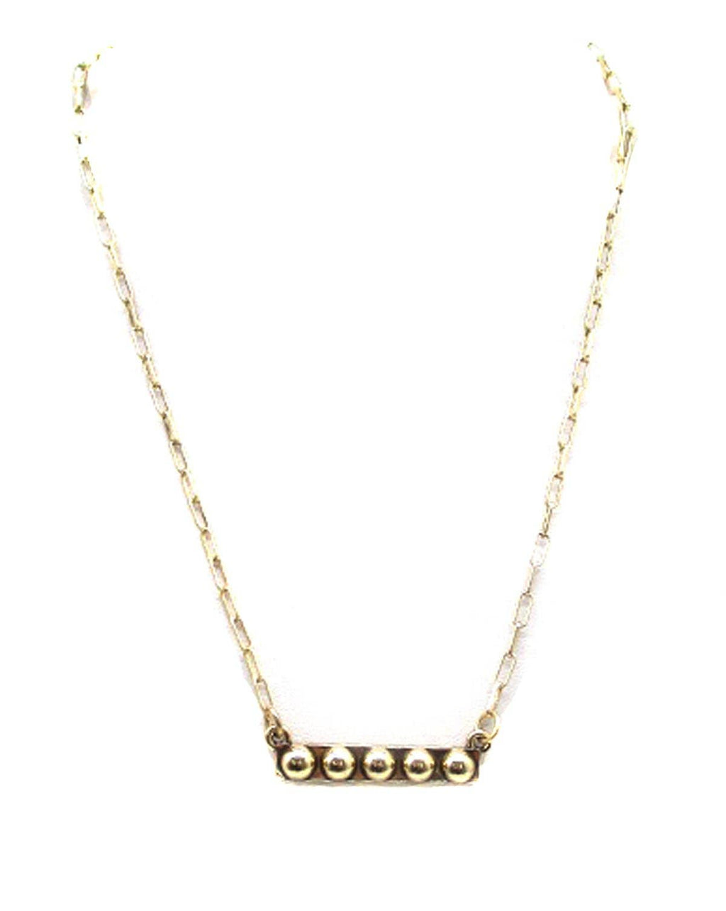 Western Bubble Bar Necklace